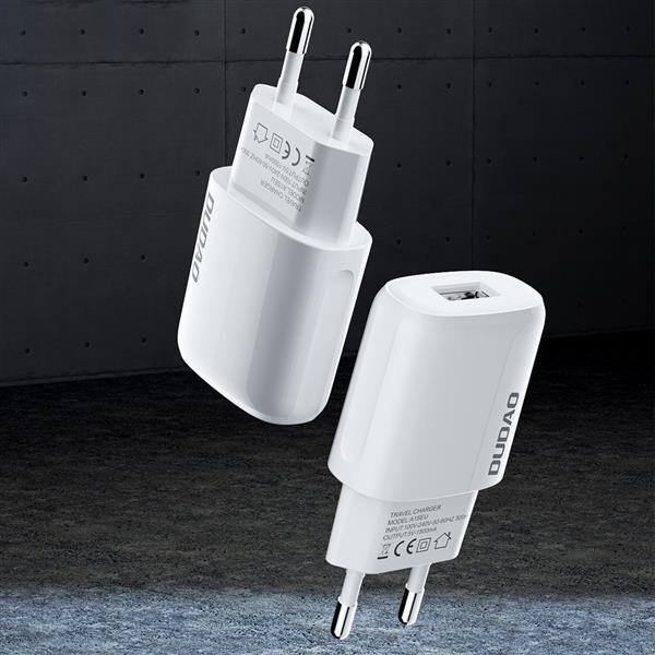 Dudao ładowarka sieciowa USB-A 7.5W biały (A1sEU)-2614365