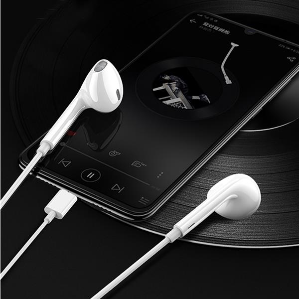 XO Słuchawki przewodowe EP2 typ-C białe-1580950