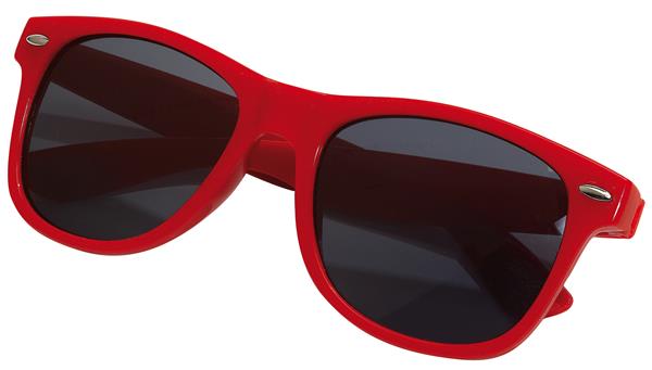 Okulary przeciwsłoneczne STYLISH, czerwony-2305401