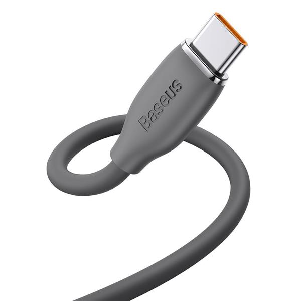 Baseus kabel Jelly Liquid USB - USB-C 1,2 m czarny 100W-2997204