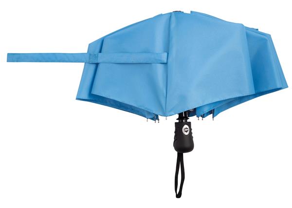Automatyczny, wiatroodporny, kieszonkowy parasol BORA, błękitny-2942203