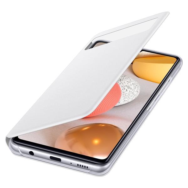 Samsung Smart S View Cover futerał etui z inteligentną klapką Samsung Galaxy A42 5G biały (EF-EA426PWEGEE)-2168494