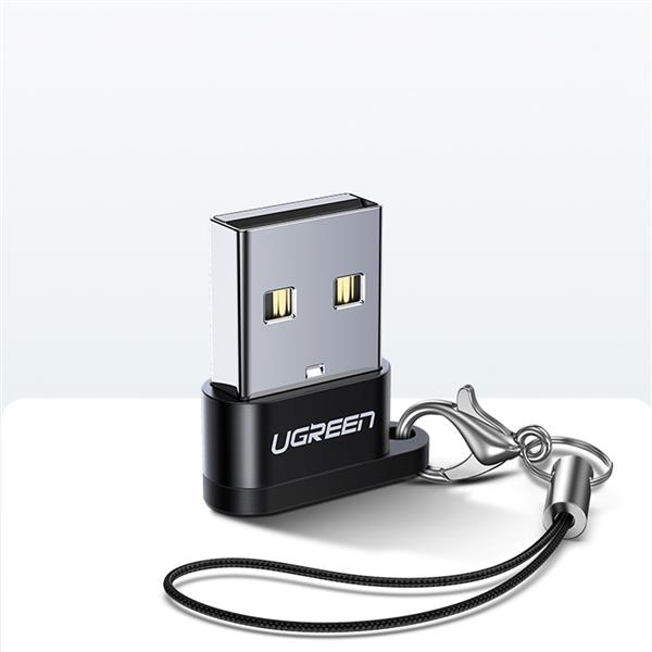 Adapter USB C (żeński) - USB (męski) Ugreen US280 - czarny-3110836