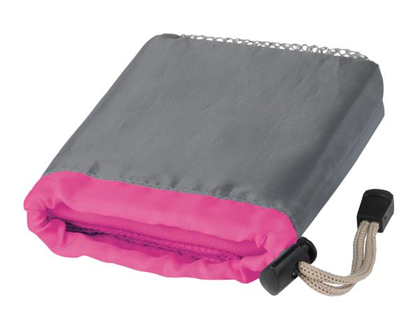 Ręcznik z mikrofibry CONDITION, magenta, szary-2305672
