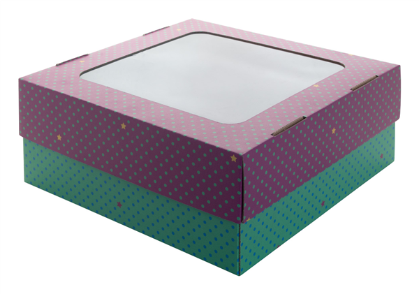 kartonik/pudełko CreaBox Gift Box Window L-2031720