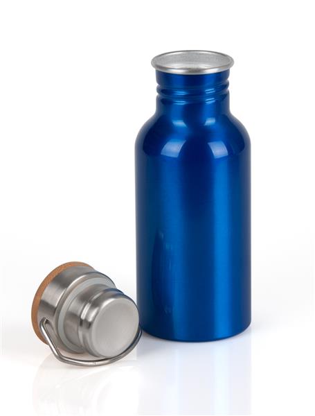 Aluminiowa butelka ECO TRANSIT, niebieski-2305485