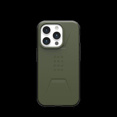 UAG Civilian Magsafe - obudowa ochronna do iPhone 15 Pro (olive)-3140969