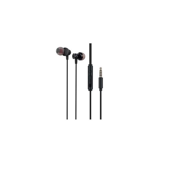 XO Słuchawki przewodowe S20 jack 3,5mm czarne-1580962