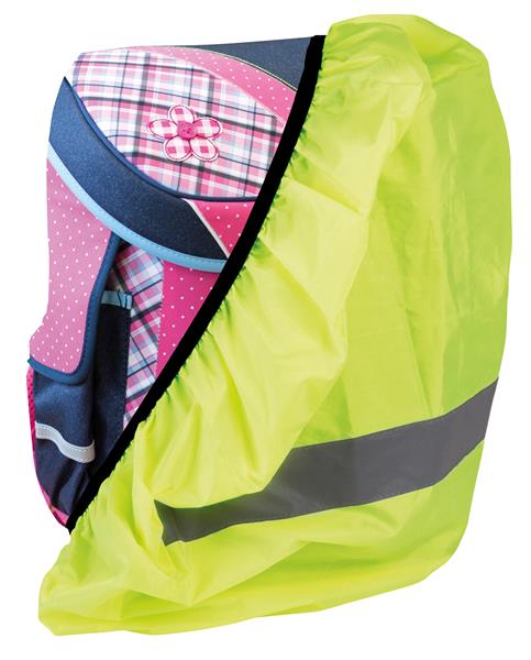 Ochrona przeciwdeszczowa do plecaków i tornistrów RAINY DAYS, czarny, żółty-2352106