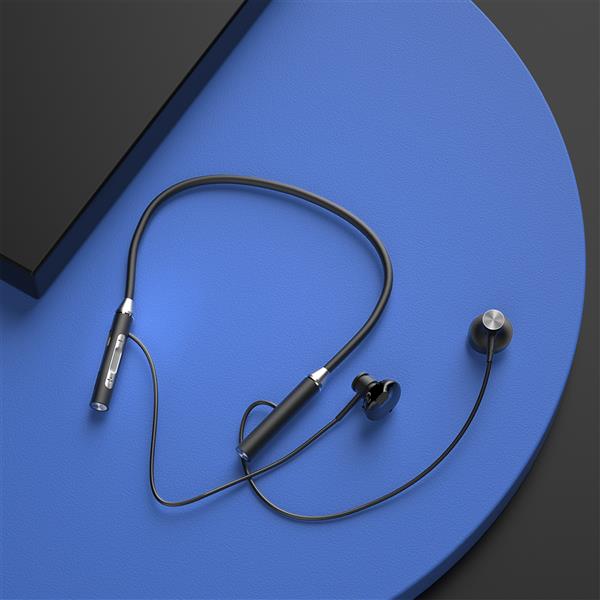 Dudao douszne bezprzewodowe słuchawki bluetooth zestaw słuchawkowy czarny (U5 Plus black)-2378952