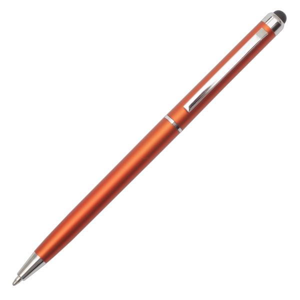Długopis plastikowy Touch Point, pomarańczowy-548431