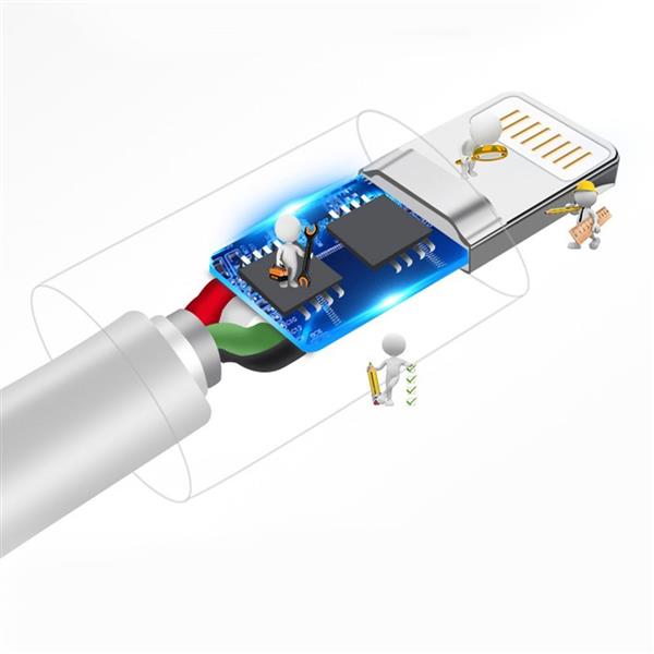 Dudao przewód kabel USB / USB Typ C 3A 1m biały (L1T white)-2148268