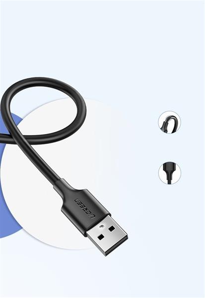 Ugreen kabel przewód USB - micro USB 2A 1m czarny (60136)-2150842