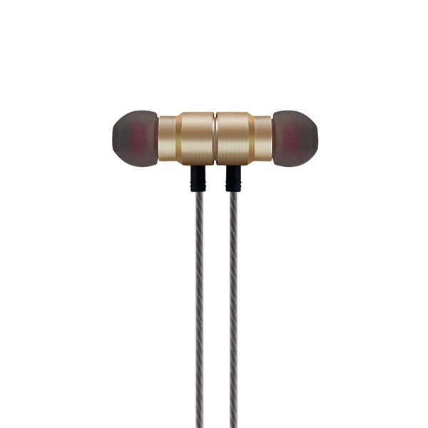 XO Słuchawki przewodowe S9 jack 3,5mm złote-1566913