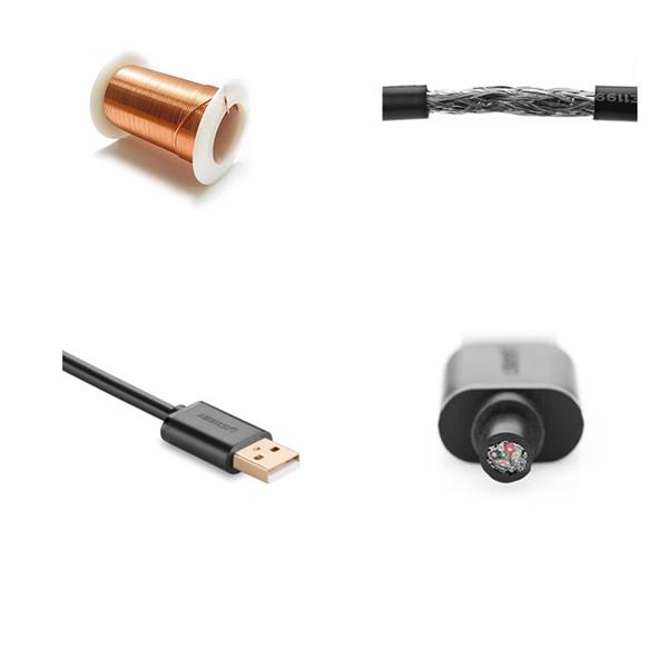 Ugreen kabel aktywny przedłużacz USB 2.0 480 Mbps 5 m czarny (US121 10319)-2169766