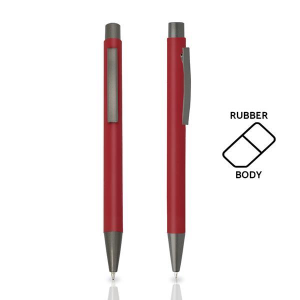 Długopis metalowy aluminiowy soft touch-1918653