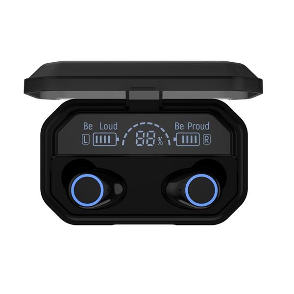Devia słuchawki Bluetooth TWS Joy A12 czarne-3004867
