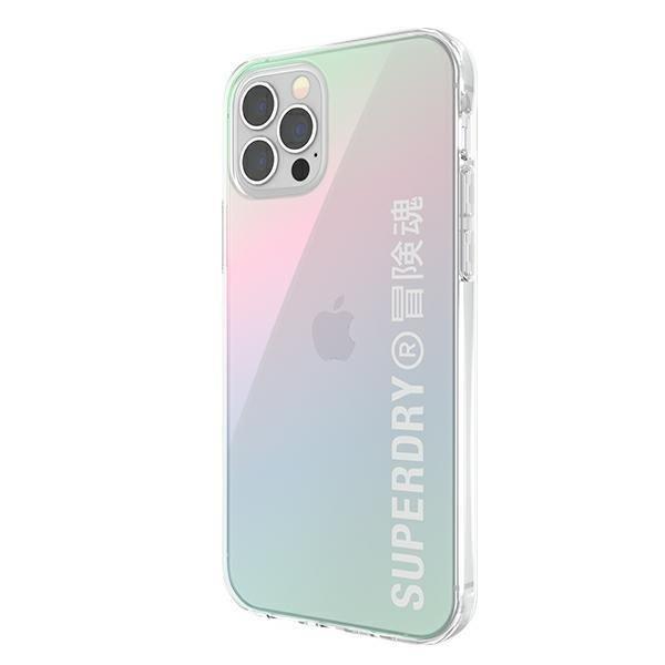 SuperDry Snap iPhone 12/12 Pro Clear Cas e Gradient 42599-2285100