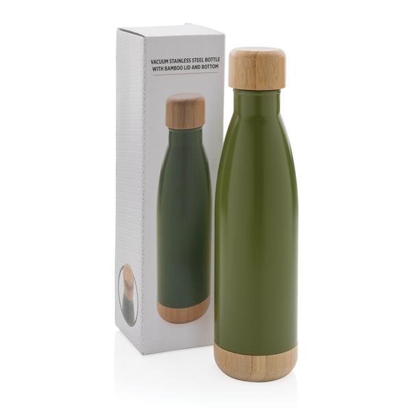 Butelka termiczna 700 ml, bambusowy element-2350218