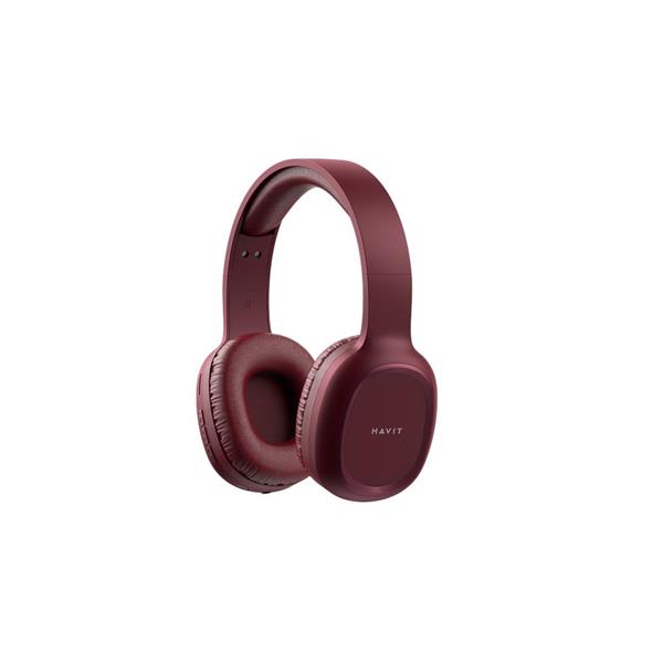 HAVIT słuchawki Bluetooth H2590BT nauszne czerwone-3002809