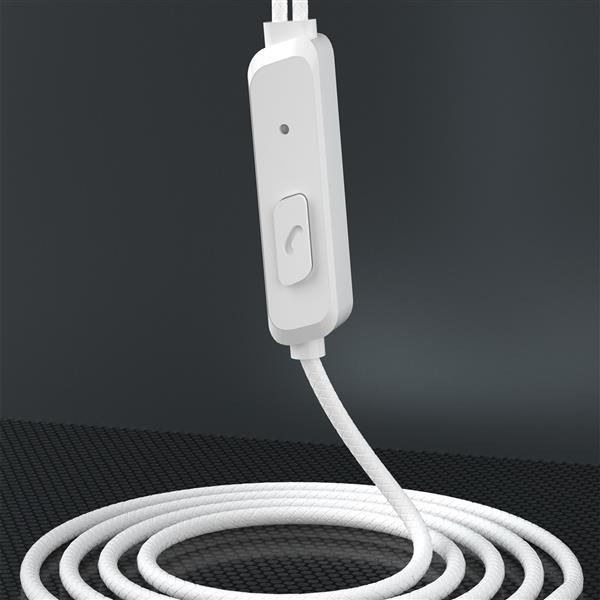 Dudao przewodowe słuchawki USB Typ C 1,2m biały (X3B-W)-2299417
