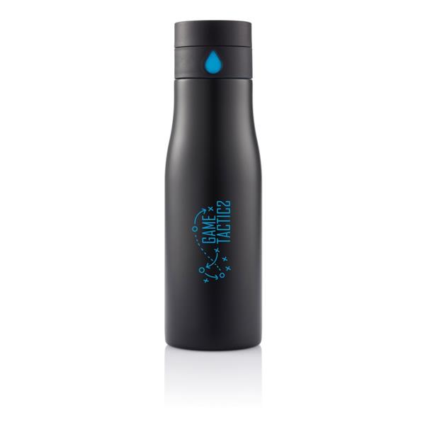 Butelka monitorująca ilość wypitej wody 650 ml Aqua-1654156