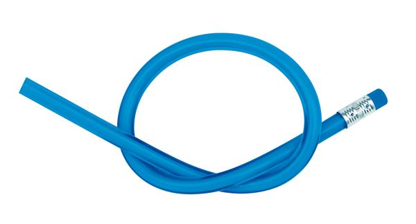 Ołówek elastyczny AGILE, niebieski-2307021