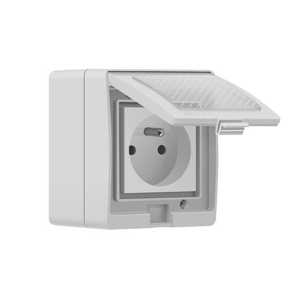 Sonoff S55TPE-FR inteligentne elektryczne gniazdo zewnętrzne wodoodporne Wi-Fi biały (IM190314003)-2172598