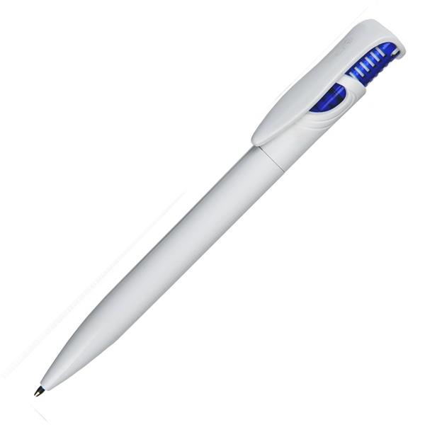Długopis Fast, niebieski/biały-2010267