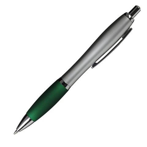 Długopis San Jose, zielony/srebrny-544424