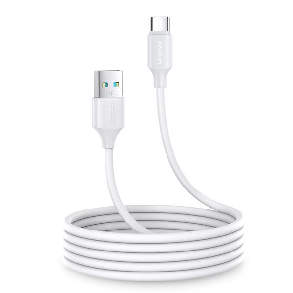 Joyroom kabel do ładowania / transmisji danych USB - USB Typ C 3A 2m biały (S-UC027A9)-2428421