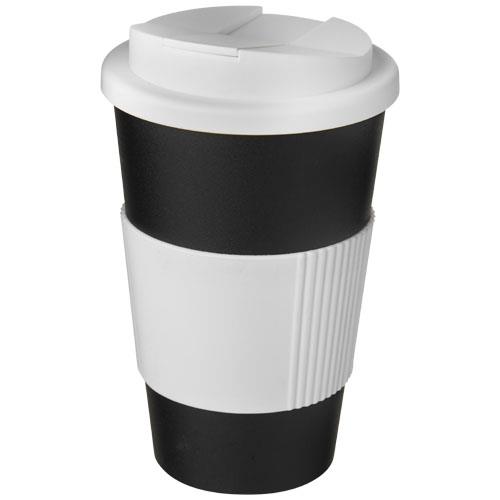 Americano® 350 ml tumbler with grip & spill-proof lid-2331174
