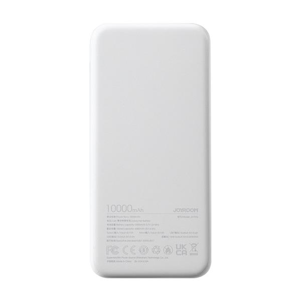Joyroom powerbank 10000mAh Dazzling Series 12W biały (JR-T016)-2968119