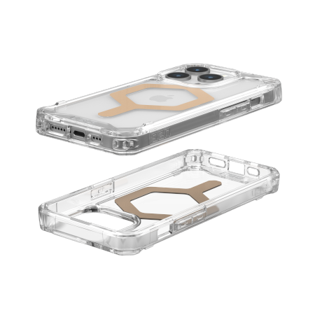 UAG Plyo Magsafe - obudowa ochronna do iPhone 15 Pro kompatybilna z MagSafe (ice-gold)-3142808