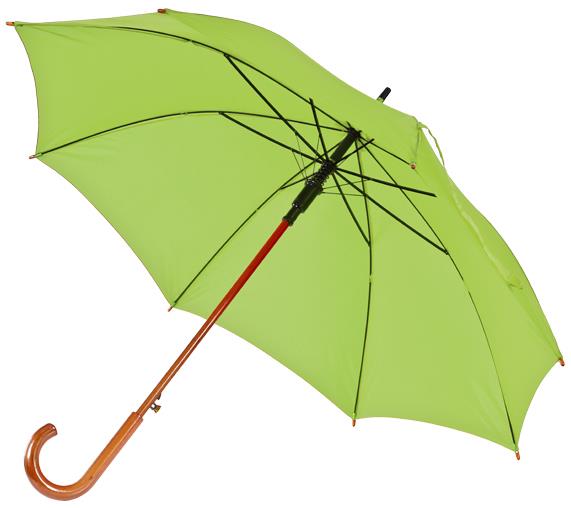 Drewniany parasol automatyczny NANCY-616871