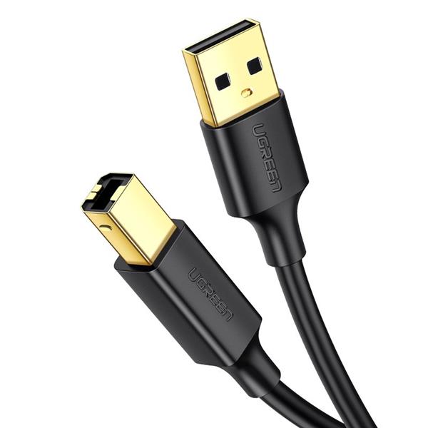 Ugreen kabel przewód USB - USB Typ B (kabel do drukarki) 3m czarny (10351)-2150914