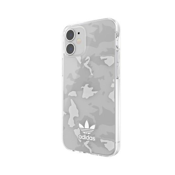 Adidas OR SnapCase Camo iPhone 12 mini przezroczysty/biały 43704-2284574