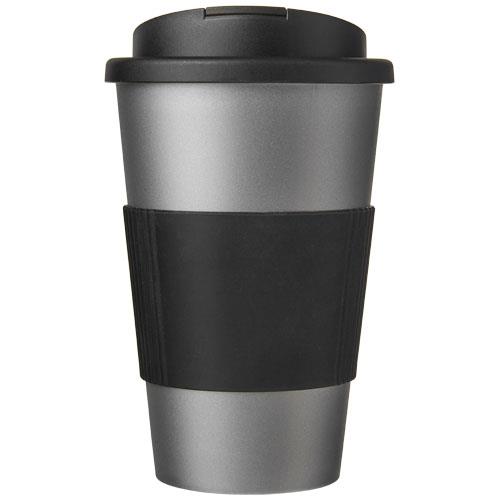 Americano® 350 ml tumbler with grip & spill-proof lid-2331177