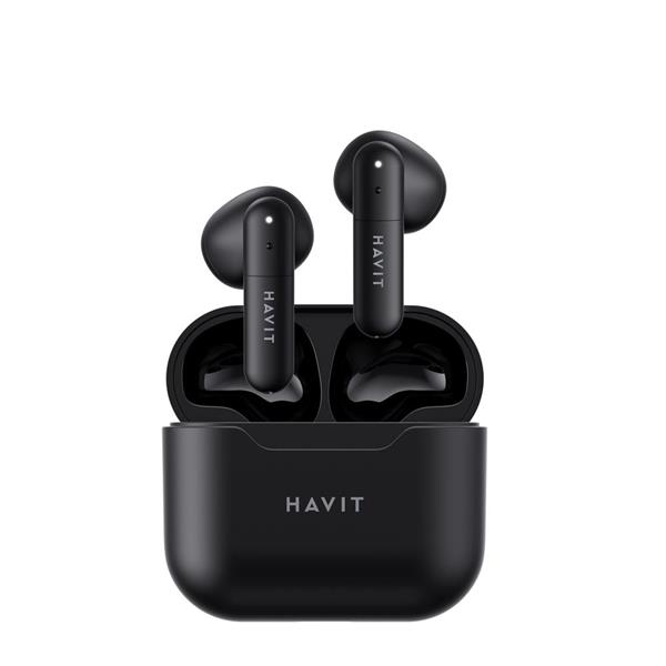 HAVIT słuchawki Bluetooth TW960 dokanałowe czarne-3023497