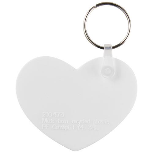 Tait łańcuch do kluczy z recyklingu w kształcie serca-2372904