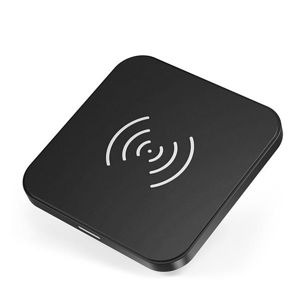 Choetech zestaw ładowarka bezprzewodowa Qi 10W do telefonu słuchawek czarny (T511-S) + ładowarka sieciowa EU 18W biała (Q5003)  + kabel USB - microUSB 1,2m biały-2382357