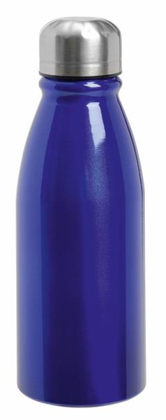 Aluminiowa butelka do picia FANCY, niebieski-2303853