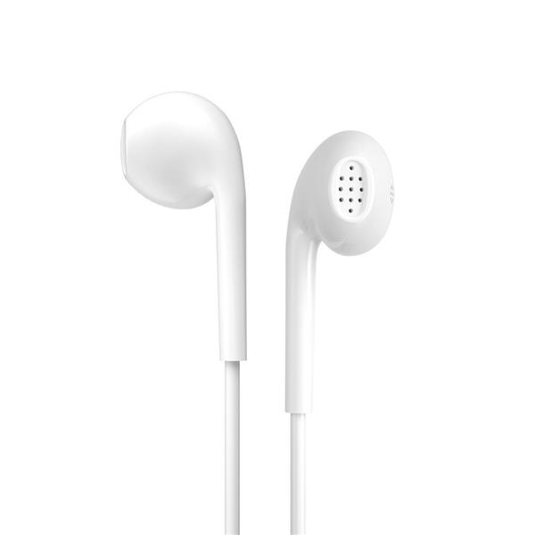WK Design przewodowe słuchawki douszne ze złączem USB Typ C biały (Y12 white)-2147477