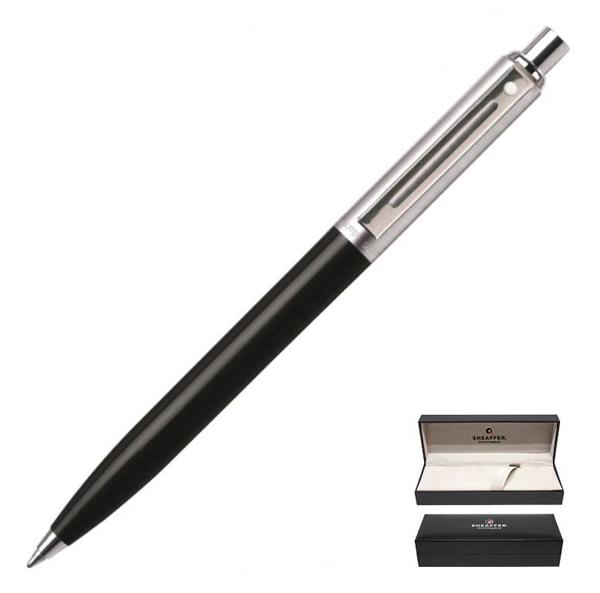 321 Długopis Sheaffer Sentinel czarny, wykończenia niklowane-3039913