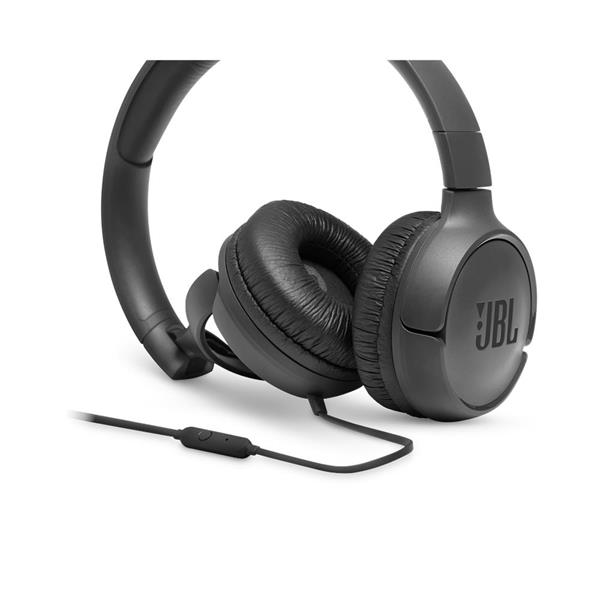 JBL słuchawki przewodowe nauszne T500 czarne-1563041