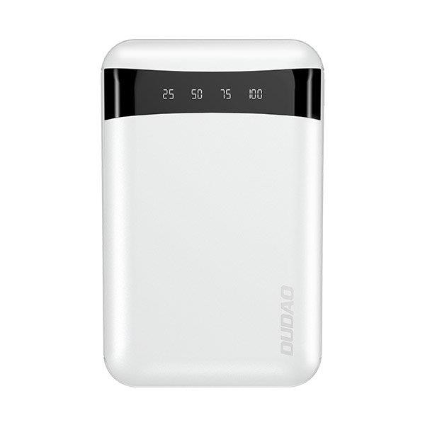 Dudao przenośny powerbank USB 10000mAh biały (K3Pro mini)-2380670