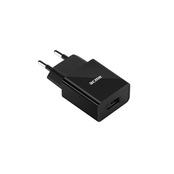 Acme Europe ładowarka sieciowa CH211 1x USB 2,4A czarna + kabel microUSB 1,0 m-2088248