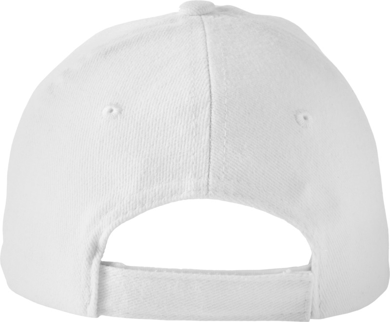6-panelowa czapka Bryson biała