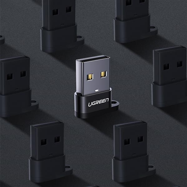 Adapter USB C (żeński) - USB (męski) Ugreen US280 - czarny-3110840