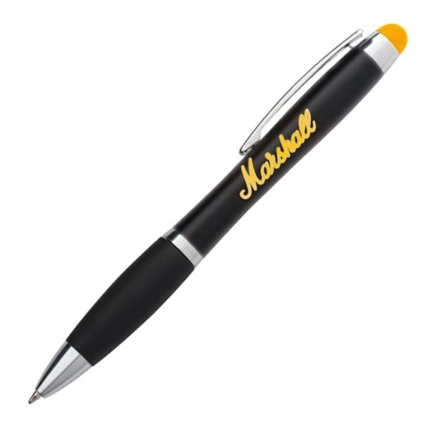 Długopis metalowy touch pen lighting logo LA NUCIA-1928322